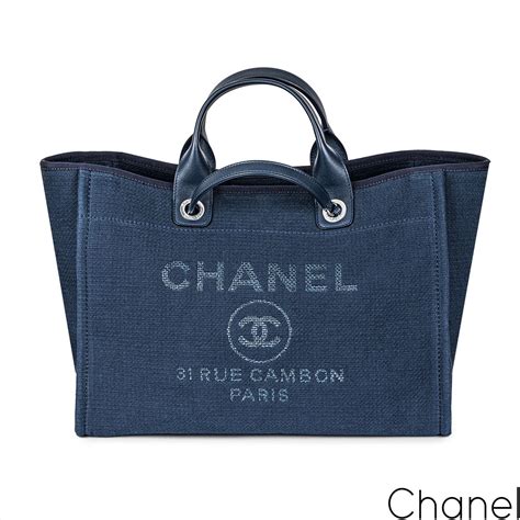 shopper chanel blue|Chanel online shopping bags.